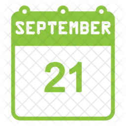 September Calendar  Icon