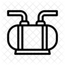 Septic Tank Underground Pipe Icon
