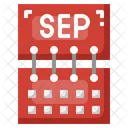 Mes De Septiembre Septiembre Mes Icono