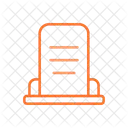 Sepultura Lapide Cemiterio Ícone