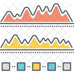 Sequence Alignment Icon - Download in Colored Outline Style