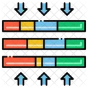 Sequence Alignment Alignment Patterns Icon