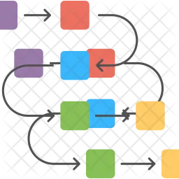 Sequential Process  Icon