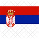 Flag Country Serbia Icon