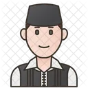 Hombre serbio  Icono