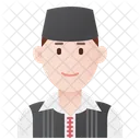 Hombre serbio  Icono