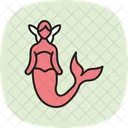 Sereia Oceano Marinho Ícone