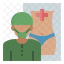 Sergeon Doctor Cosmetic Surgery Icon