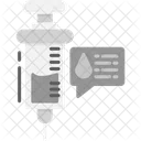Seringa Corona Coronavirus Ícone
