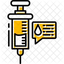 Seringa Corona Coronavirus Ícone