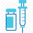 Seringue Chirurgie Plastique Aiguille Dinjection Medicament Vaccin Injection Soins Medicaux Aiguille Injection Icône