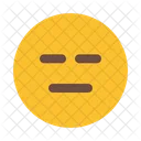 Serious Emoji Smileys Icon