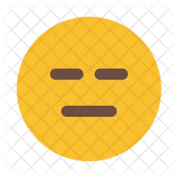 Serious Emoji Icon