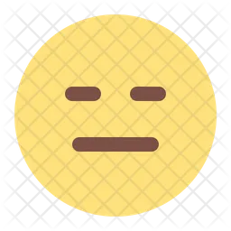 Serious Emoji Icon