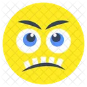 Serious Emoji Emoticon Emotag Icon