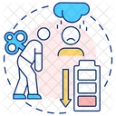 Serious tiredness  Icon
