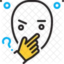 Seriously Gravely Thoughtfully Icon