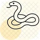 Couleuvre Verte Lisse Couleuvre Verte Lisse Reptile Icône