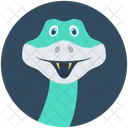 Serpente Serpente Vipera Icon