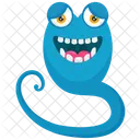 Serpente Serpente Cartone Animato Icon