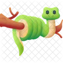 Serpiente Animal Reptil Icono