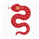 Serpiente Signo Zodiacal Zodics Chinos Icono