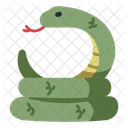 Serpiente Animal Fauna Icono