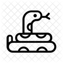 Serpiente Animal Fauna Icono