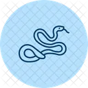 Culebra De Liga Serpiente De Liga Reptil Icono