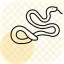 Culebra De Liga Serpiente De Liga Reptil Icono