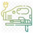 Serra De Vaivem Trabalho Em Madeira Ferramenta Icon