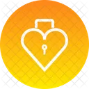 Serratura Buco Della Serratura Cuore Icon