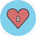 Serratura Cuore Amore Icon