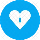 Serratura Cuore Amore Icon