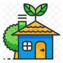 Vert Maison Ecologie Icon