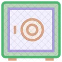 Serrure Protection Coffre Fort Icon