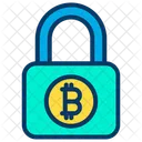 Securite Bitcoin Securite Bitcoin Protection Bitcoin Icône