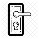 Serrure De Porte Serrure Securite Icône