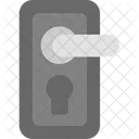 Porte Serrure Securite Icône