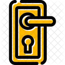 Porte Serrure Securite Icône