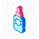 Serum Bottle Isometric Icon