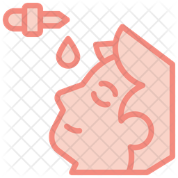 Serum Face Icon - Download in Dualtone Style