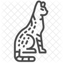 Serval cat  Icon