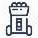 Serve Ball Machine Practice Equipment Icon
