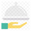 Dish Serve Waiter Icon