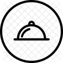 Serve Tray Service Icon