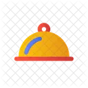 Serve Tray Service Icon