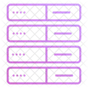 Server Database Storage Icon