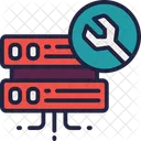 Server Setting Wrench Icon