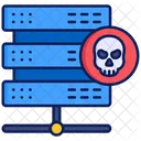 Server Skull Virus Icon